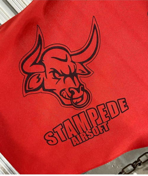 Stampede BRANDED Dead Rag w/ Caribiner Clip and Velco Stampede BRANDED Dead Rag w/ Caribiner Clip and Velco