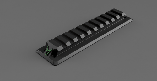 **COMING SOON** Bull Craft M249 Middleweight Optic Rail | GRAVIX