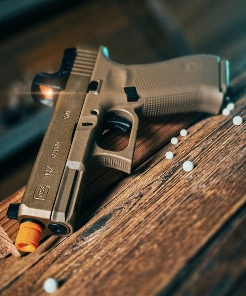 Elite Force GLOCK G19X MOS GBB Pistol by VFC, Tan  2276376