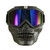 Birdz Skullbird ReflecTech Mirror Lens Goggle w/ Attached/Removable Vented Lower Mask *Excellent Peripheral Vision*