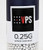 VPS .25g x 4000rnd Bottle, White - NON-BIO