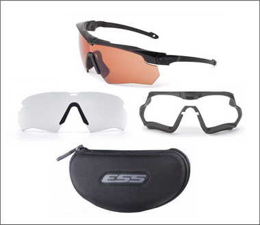 ESS Crossbow Suppressor Thin Temple Frame Kit - Stampede Tactical