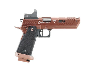 JAG Arms Licensed TTI Sand Viper Hi-Capa Green Gas Blow Back