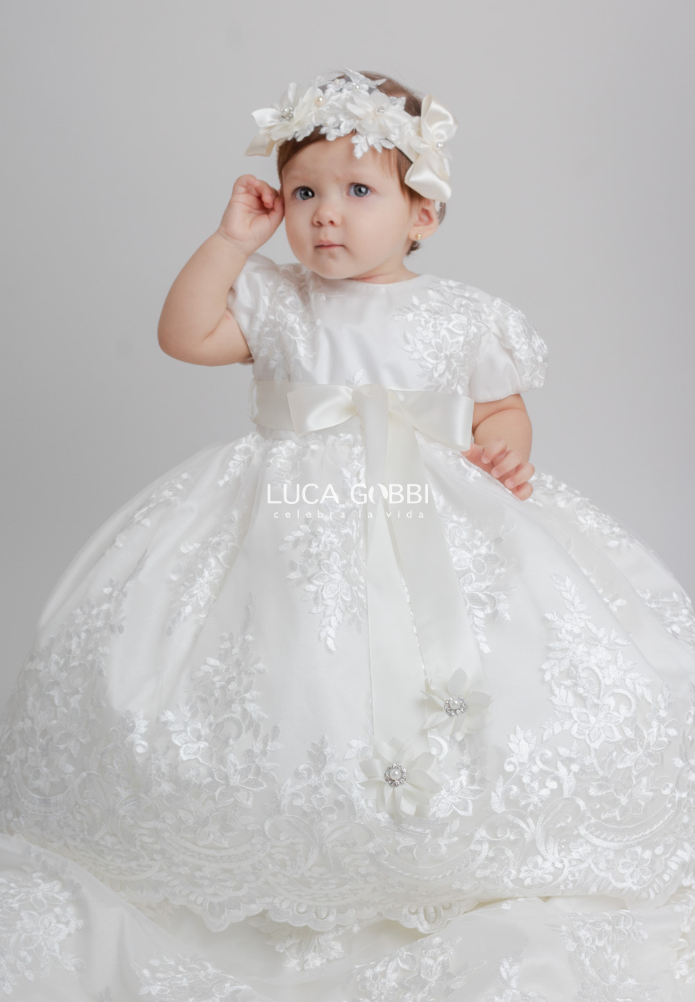 Ropones Luca Gobbi Ropones Para Bautizo De NiÃ±a De Meses Ropones