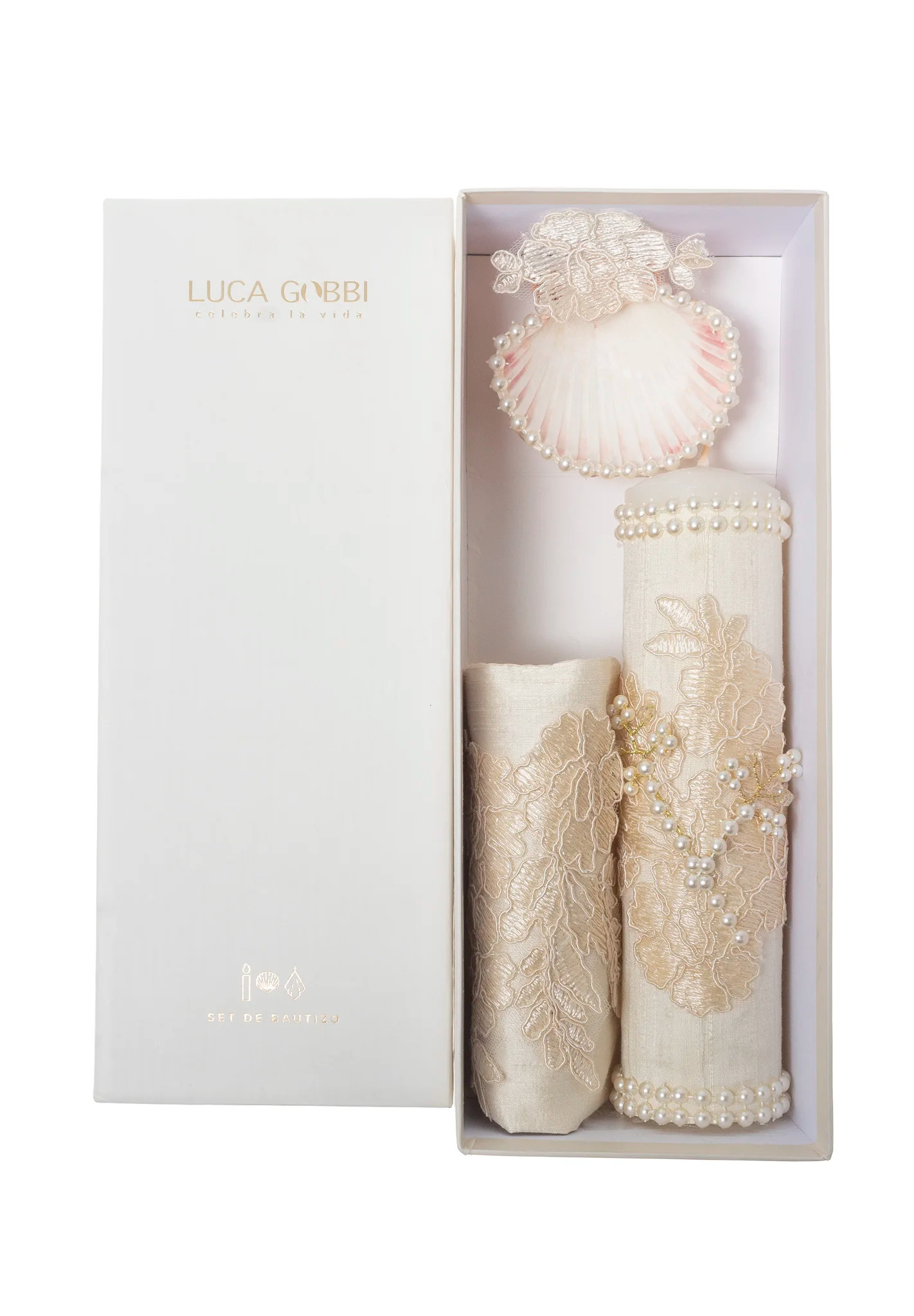 Ropón de bautizo tipo Principe E50 Argos Beige