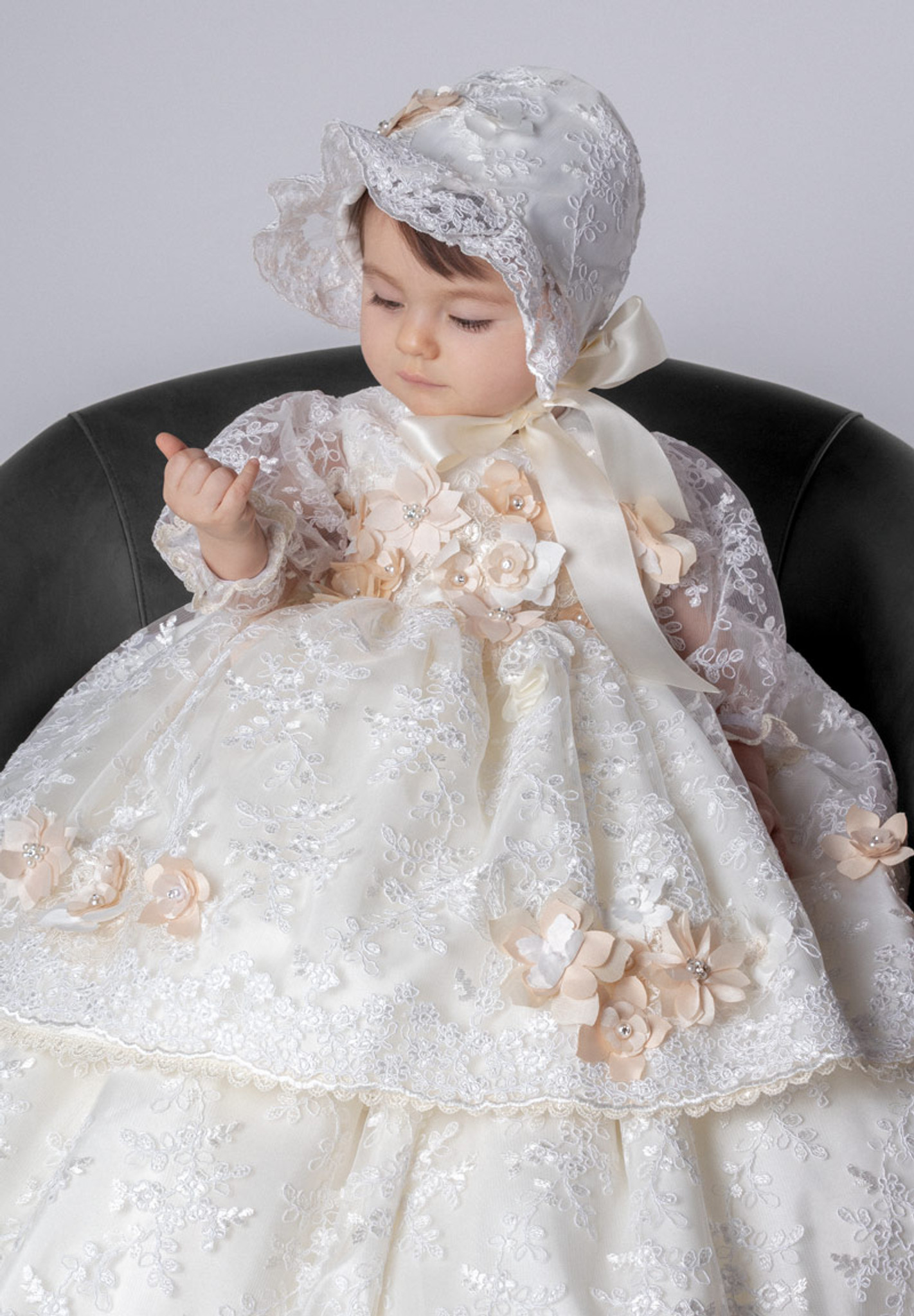 Primera Comunión Ropones De Nina Para Bautizo Primera Comunión
