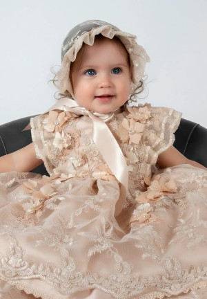 Ropón Signature P90 – Beige · Tres Faldas Desmontable