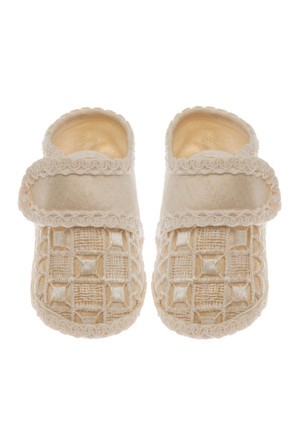 Zapato de bautizo para niño G08 (Beige)