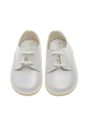 Zapato de Piel para niño BabyFlex 204 (Perla)