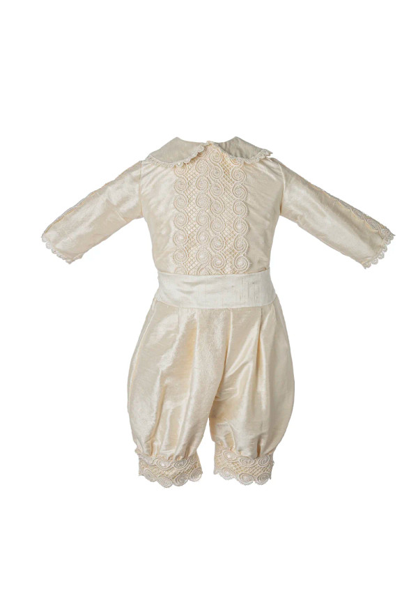 Traje de bautizo tipo Principe P58 Beige