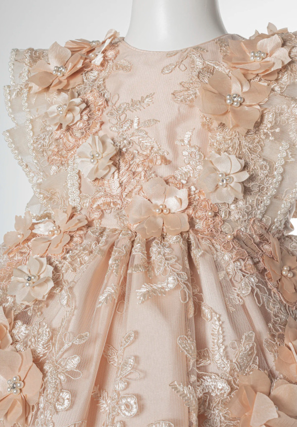 Ropón Signature P90 – Beige · Tres Faldas Desmontable