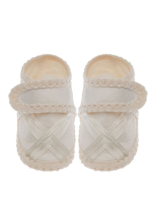 Zapato de bautizo para niño G04 (Perla)
