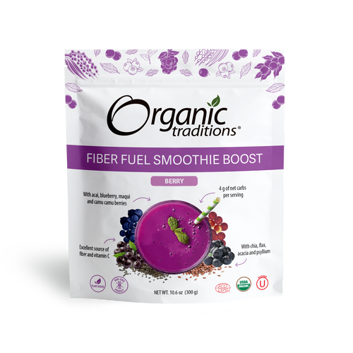 Organic Berry Fiber Fuel Smoothie Boost