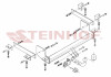 Tow Bar for Opel Movano Van & Minibus FWD 2010 On