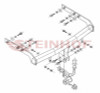 Tow Bar for Seat Alhambra 2000 to 2010