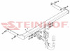 Detachable Tow Bar for VW Passat for 2007 to 07/2014 B7 models
