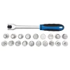 Oil Drain Sump Plug Key Set, 3/8" Sq. Dr. (20 Piece)