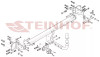 Tow Bar for Mercedes C-Class W205 4 Dr Saloon from 2014 On 