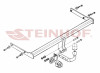 Tow Bar for Skoda Rapid Spaceback 2013 to 2019