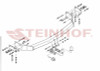 Tow Bar for Hyundai Santa Fe Fits 2006 to 2012 models