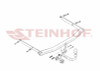 Tow Bar for Mazda 3 Saloon Fits 2009 to 2013| Tow Hitch For Mazda