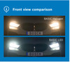 BOSCH Headlight Basic ECO LED H4 Bulb x 2  12V 24W LED 1 987 301 700