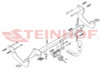 Tow Bar for Ford Courier 2023 On model