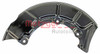 VW Golf 4 '98-'04 RH Front Brake Disc Splash Panel Steel, Fits 256 / 280 mm Brake Discs