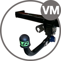 VW Touareg Tow Bar Flange Ball