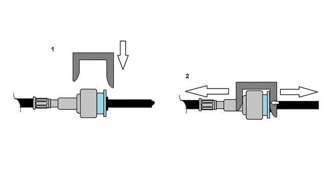Fuel Line Disconnect Tool BMW AutoFastFit