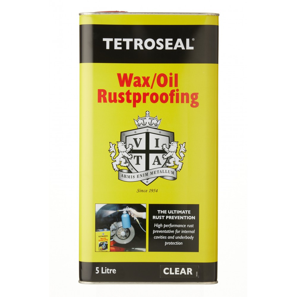 Buy Online-Tetroseal Wax Oil/ Rustproofing -Clear Litre