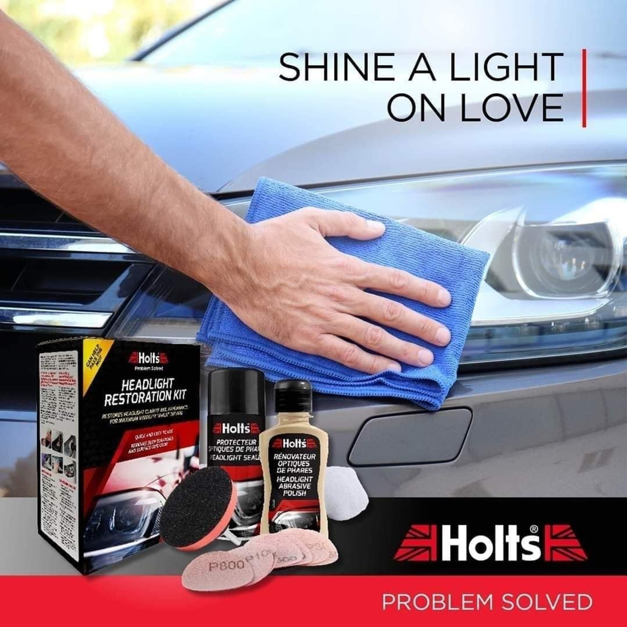 HEADLIGHT RESTORATION KIT HOLTS AutoFastFit