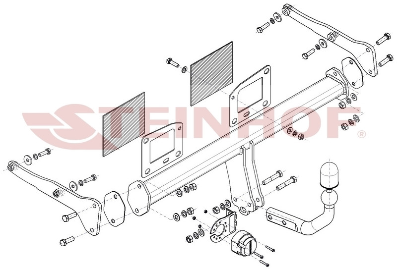 Buy Audi A4 Tow Bars Online Free Shipping AutoFastFit