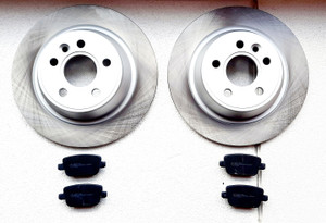  Rear Brake Pads & Discs for Ford Mondeo MK4 2007 to 2015