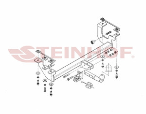 Tow Bar for Suzuki Jimny 1998 to -2018