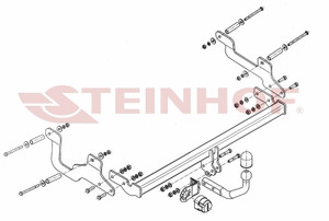 Tow Bar for Dacia Lodgy 2012 to Present