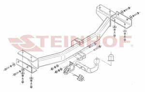  Tow Bar for Hyundai iX35 Fits All Models 