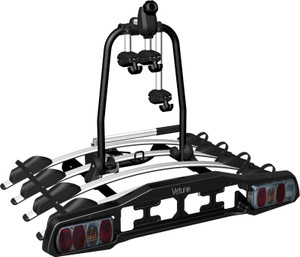 Bike Carrier  4 Tow Bar Mounted with Lights