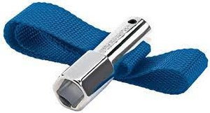 Oil Filter Strap Wrench, 1/2" Sq. Dr. Or 21mm, 120mm Capacity