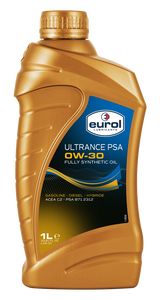 Eurol Ultrance PSA 0W-30 1Ltr OIL - ACEA C2 PSA B71 2312 Eurol Ultrance PSA 0W-30 1Ltr OIL - ACEA C2 PSA B71 2312