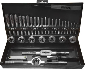 POWERHAND 32Pc Metric Tap & Die Set - M3-M12