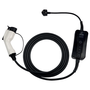 APEC 5M EV Charging Cable 13A T1 FEMALE - UK plug with Controller APEC 5M EV Charging Cable 13A T1 FEMALE - UK plug with Controller