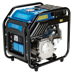 DRAPER 4.0kVA Petrol Open Frame Inverter Generator, 2800W (95204)