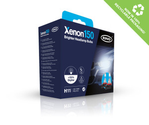 RING Xenon150 H11 performance halogen headlamp - 2 Bulbs RING Xenon150 H11 performance halogen headlamp - 2 Bulbs