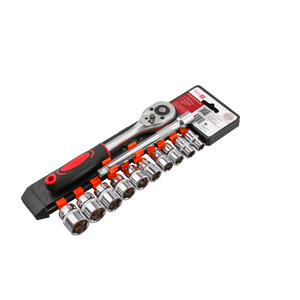 13Pce 3/8 Metric Rachet & Socket Set