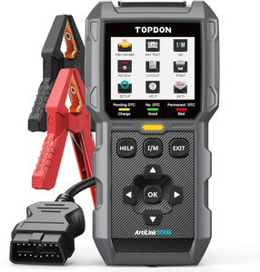 TOPDON ArtiLink 500B OBD II 2in1 Car Code Reader, Diagnostic Tool & Battery Tester 12V & 24V