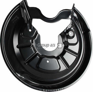 VW Golf 5 '04-'09 LH Rear Brake Disc Splash Panel Steel VW Golf 5 '04-'09 LH Rear Brake Disc Splash Panel Steel