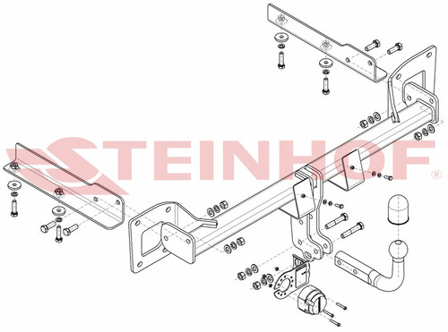 Tow Bar for Opel Insignia Hatchback Fits 2017 to Present Models