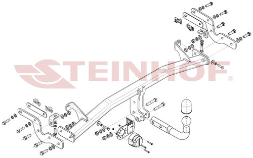 Tow Bar Opel Crossland X 2017 to present