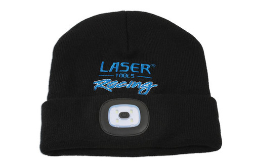 Beanie Hat With Rechargeable LED Lamp